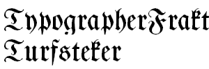TypographerFraktur Medium